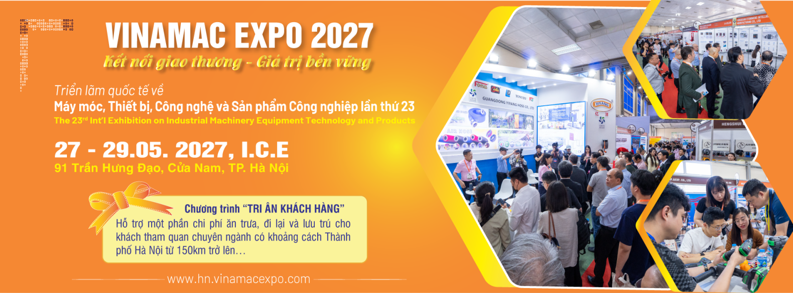 Vinamac Expo 2027 in Hanoi
