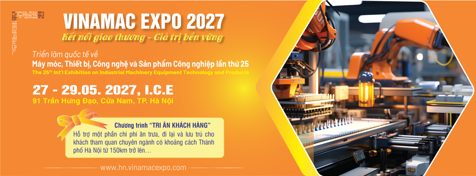 Vinamac Expo 2027 in Hanoi